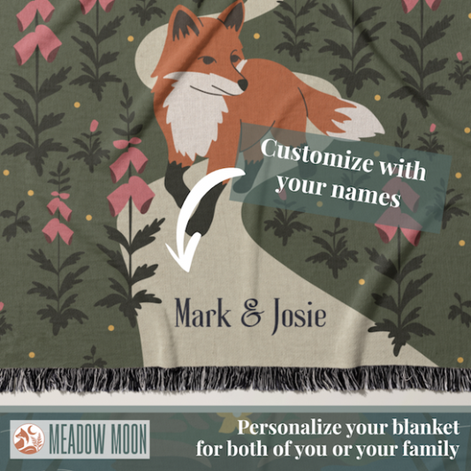 Foxglove Trail Blanket