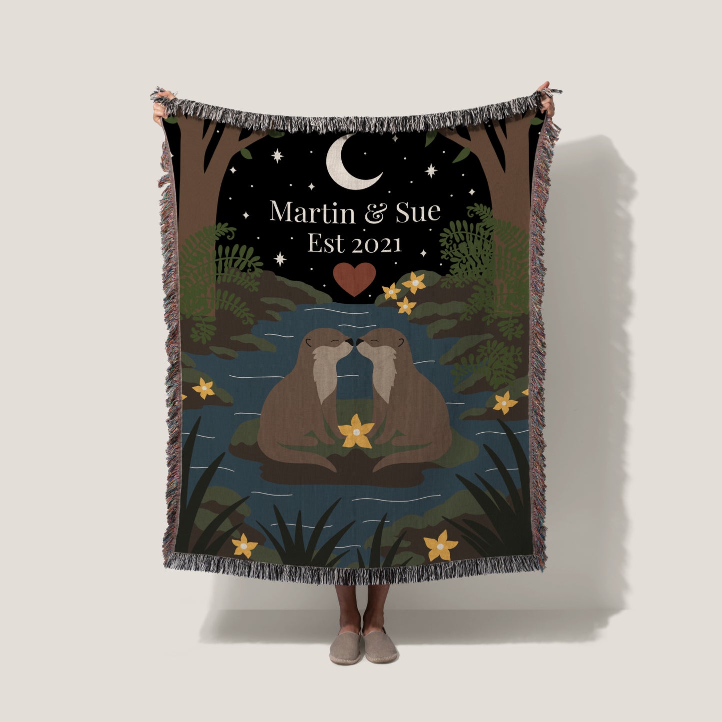 Moss & Mist Otter Blanket