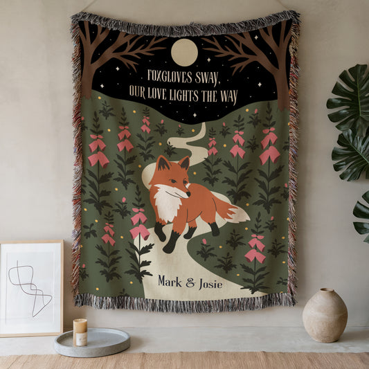 Foxglove Trail Blanket