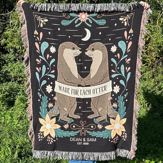 Made for Each Otter Blanket