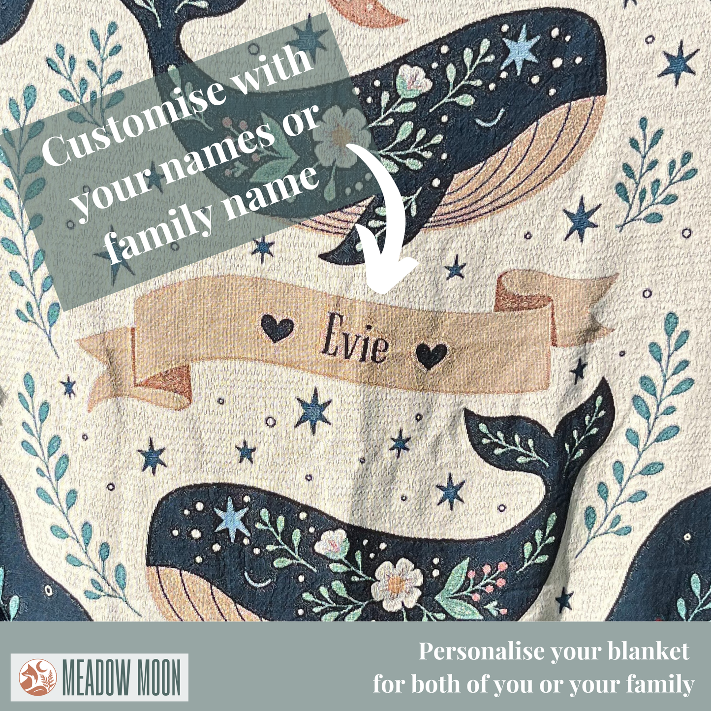 Under Moon & Tide Custom Blanket