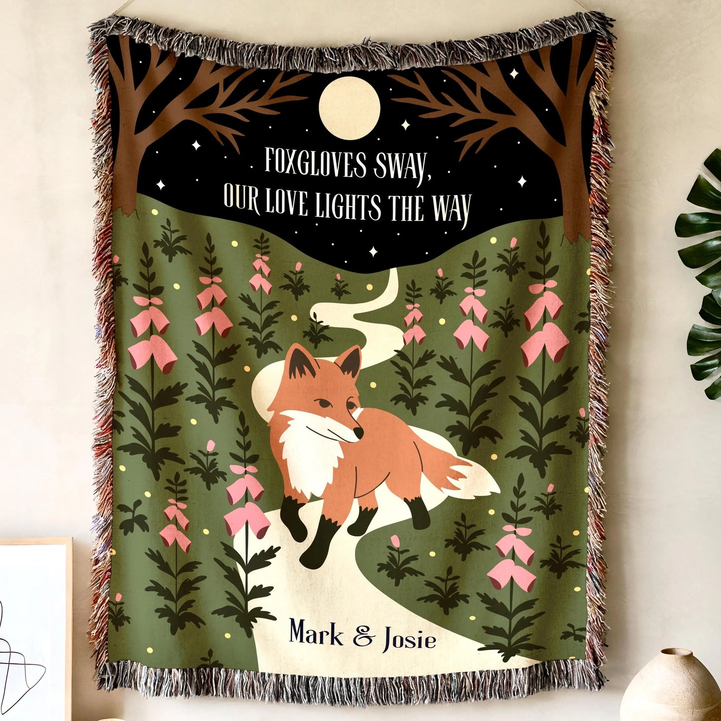 Foxglove Trail Blanket