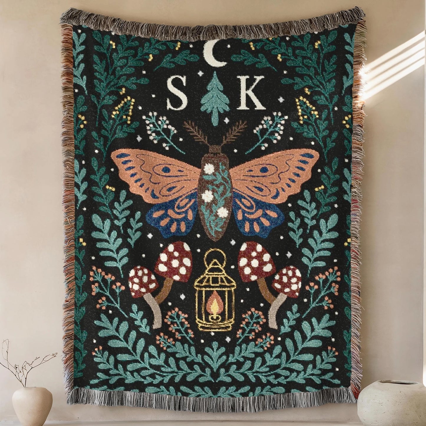 Lunar Moth Blanket