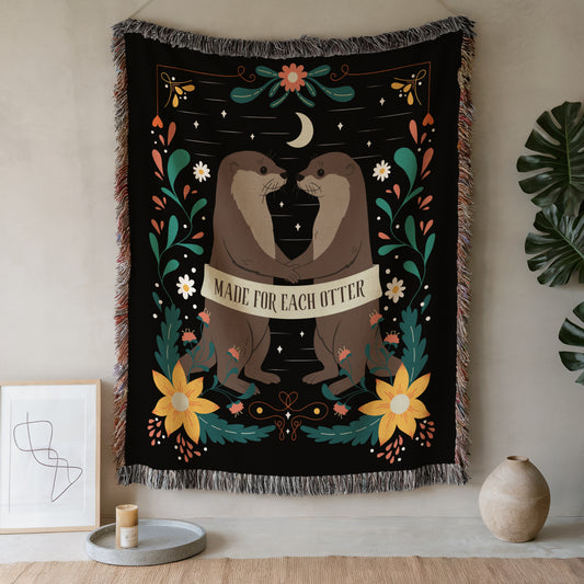 Made for Each Otter Blanket