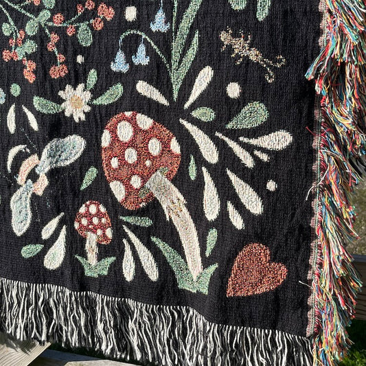 Moonlit Bear Blanket