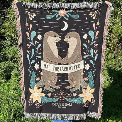 Made for Each Otter Blanket